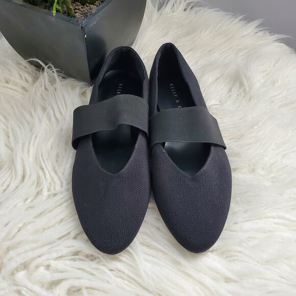 Kelly & Katie Black Slip On Ballet Flats 7.5 - Picture 3 of 8